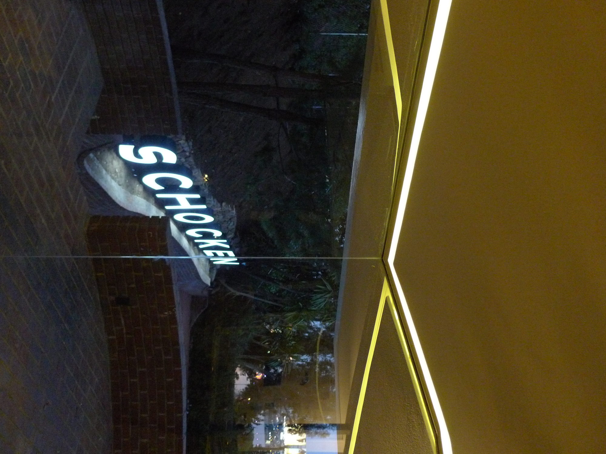 An image of Veronika Kellndorfer's, Shocken, part 3 2011, Neon Sign in Los Angeles.