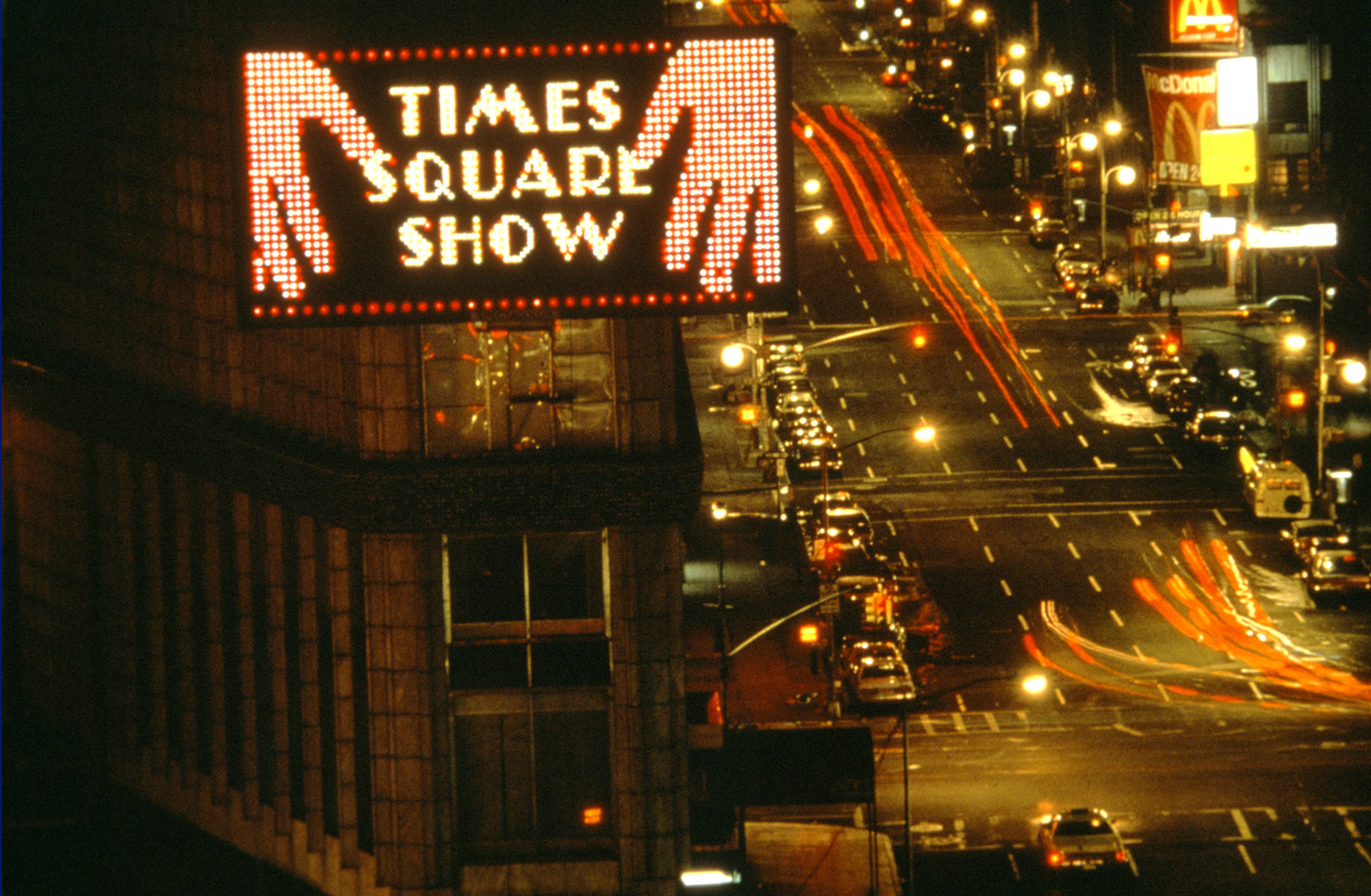 A picture of a billboard in times square