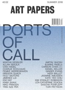 nautical color palette cover of issue 42.02 Ports of Call